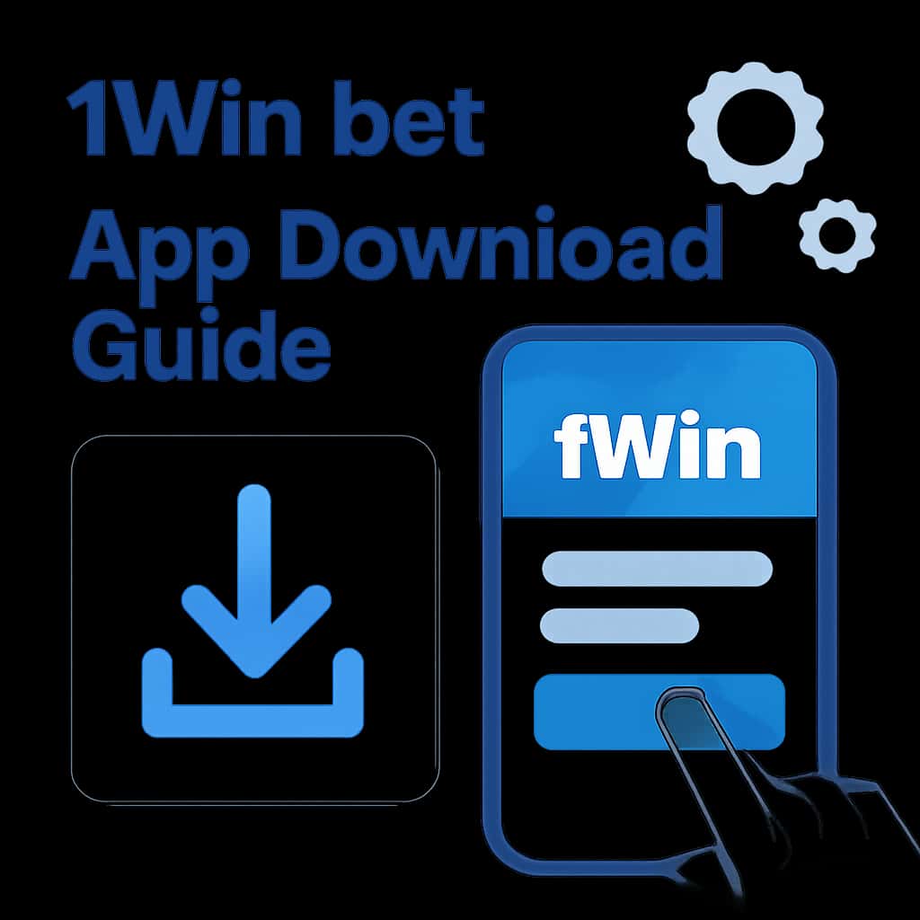 A diagram showing the features of the 1Win bet App.