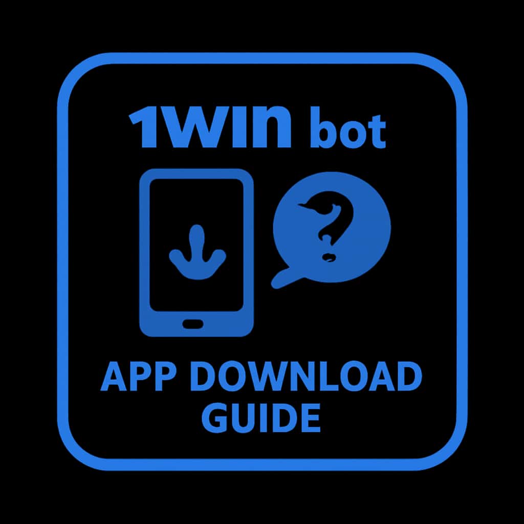 An icon illustrating the 1Win bet App Download Guide.