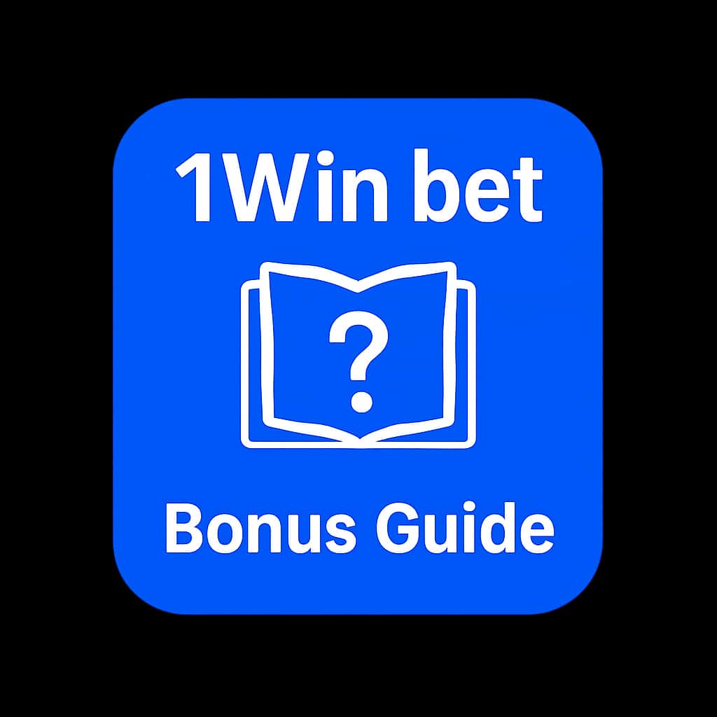 An icon representing the 1Win bet Bonus Guide.