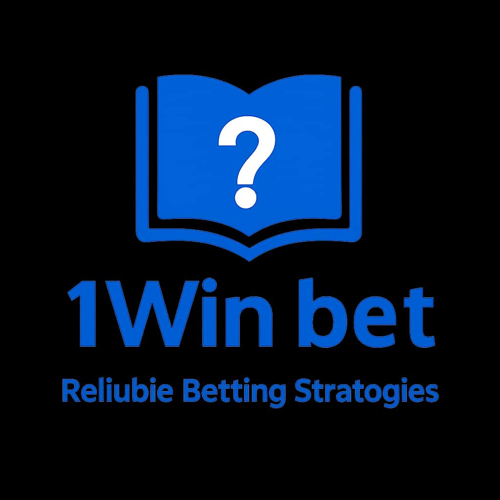 A badge symbolizing reliable betting strategies for 1Win bet users.
