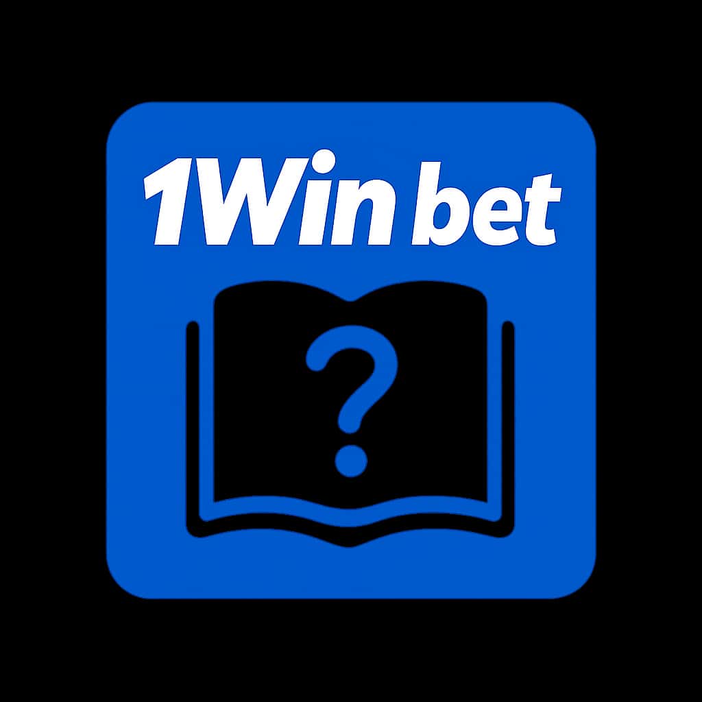 A badge illustrating the 1Win bet technology overview.