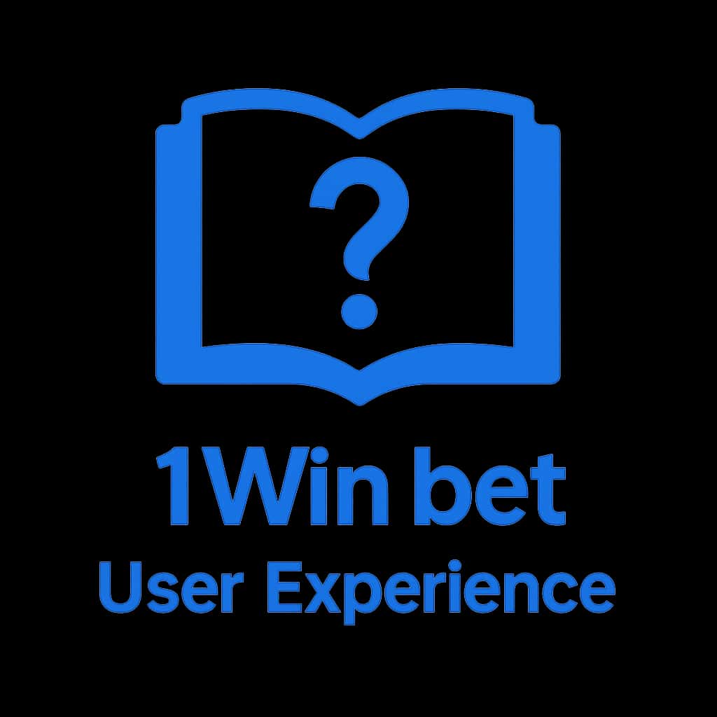 Icon representing 1Win bet User Experience.