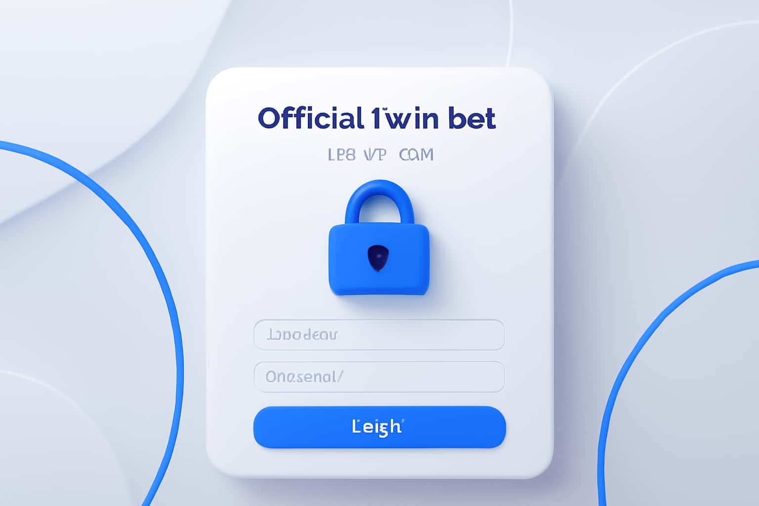Official 1Win bet Login Portal Interface
