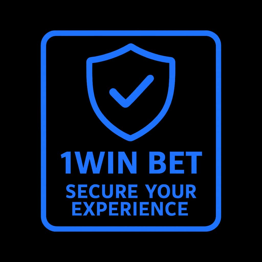 Badge icon representing the Secure Your 1Win bet Experience
